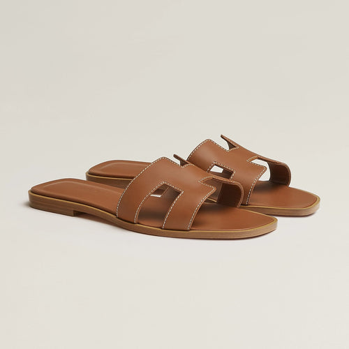 Hermes Gold Oran Sandal | 愛馬仕 H 拖鞋 (金色) - LondonKelly 英國名牌代購