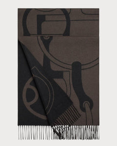 HERMES Metal Equestre Scarf | 愛馬仕 男仕頸巾 (多色) - LONDONKELLY 英國名牌代購