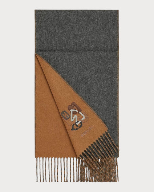 HERMES Recto - Verso PM H Puzzle Scarf | 爱马仕 男仕颈巾 (多色) - LONDONKELLY 英国名牌代购