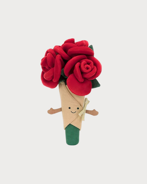 JELLYCAT Amuseables Rose Bouquet | 玫瑰花 (紅色) - LondonKelly 英國名牌代購