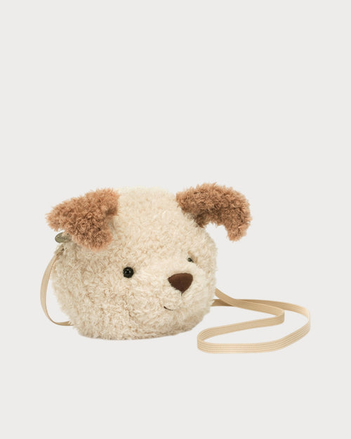 JELLYCAT Little Pup Bag | 狗仔公仔袋 (19CM/米色) - LondonKelly 英國名牌代購