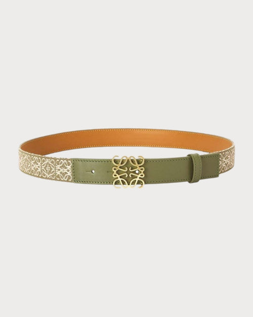 LOEWE Anagram Belt | 罗意威 皮带 (绿色) - LONDONKELLY 英国名牌代购