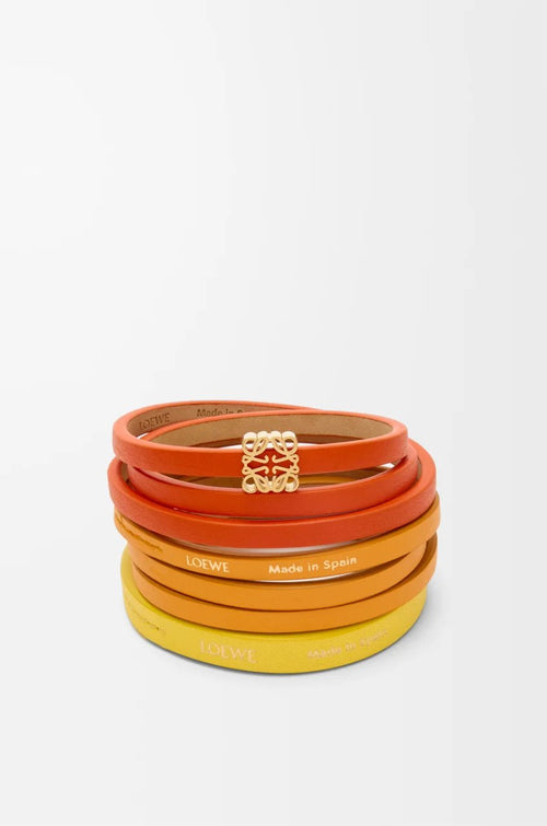 LOEWE Twist Double Bracelet in Calfskin | 罗意威 手带 (多色) - LondonKelly 英国名牌代购