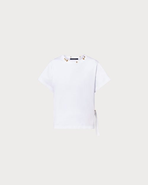 LOUIS VUITTON 1A4PF9 Side Strap T-Shirt | 路易威登 女裝T恤 (白色) - LondonKelly 英國名牌代購