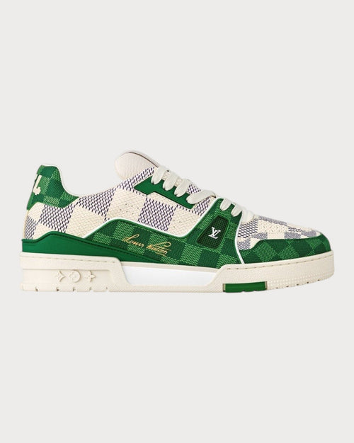 LOUIS VUITTON 1AC58L Men's LV Trainers Green | 路易威登 男仕波鞋 (綠色) - LONDONKELLY 英國名牌代購