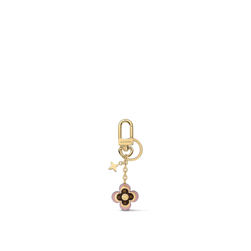 LOUIS VUITTON M63085 Blooming Flowers BB Bag Charm and Key Holder | 路易威登 锁匙扣 (金色)