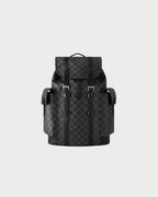 LOUIS VUITTON N41379 Men's Christopher MM Backpack | Louis Vuitton Men's Backpack (Black)