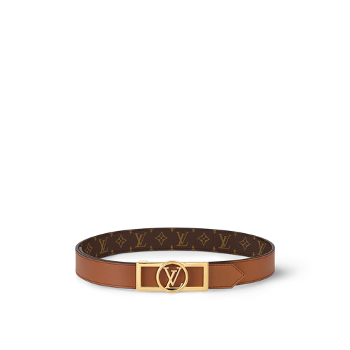 LOUIS VUITTON M0203U Dauphine 25MM Reversible Belt | Louis Vuitton Reversible Belt (Multicolor)