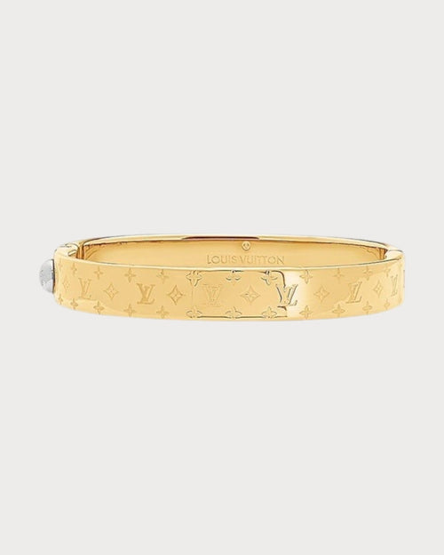 LOUIS VUITTON M00251 Nanogram Cuff | 路易威登 手镯 (金色) - LONDONKELLY 英国名牌代购