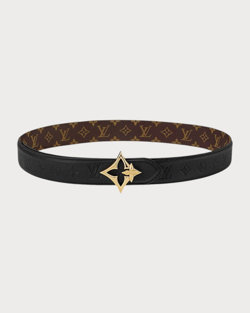LOUIS VUITTON M8373U LV Flowergram 30mm Reversible Belt | 路易威登 双面皮带 (黑色) - LONDONKELLY 英国名牌代购
