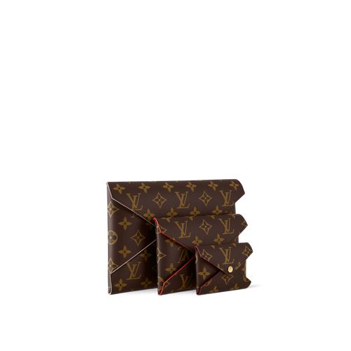 LOUIS VUITTON M62034 Kirigami Pochette Monogram | 路易威登 一套3個手袋銀包 (啡色)