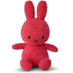 MIFFY Sitting Corduroy Plush | 米菲坐著的燈芯絨毛絨毛玩具 (紅色) - LondonKelly 英國名牌代購