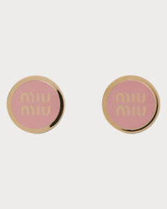 MIU MIU Enameled Metal Earrings | 缪缪 耳环 (多色) - LONDONKELLY 英国名牌代购