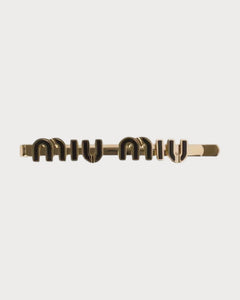 MIU MIU Enameled Metal Hair Clip | 繆繆 髮夾 (多色) - LondonKelly 英國名牌代購