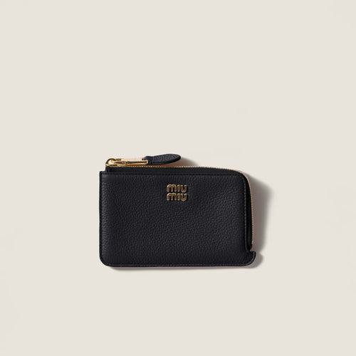 MIU MIU Leather Pouch Card Holder | 繆繆 卡套 (多色) - LondonKelly 英國名牌代購
