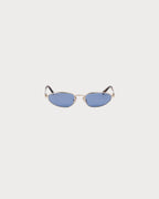 MIU MIU Logo Sunglasses Indigo Lenses | 缪缪 太阳眼镜 (靛蓝镜片) - LondonKelly 英国名牌代购