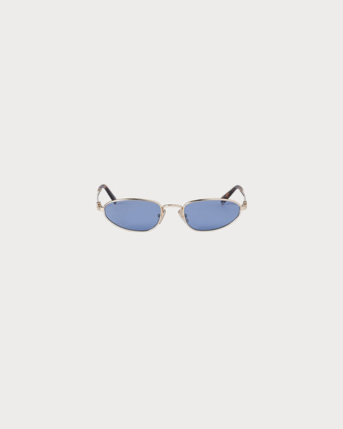 MIU MIU Logo Sunglasses Indigo Lenses | 缪缪 太阳眼镜 (靛蓝镜片) - LondonKelly 英国名牌代购