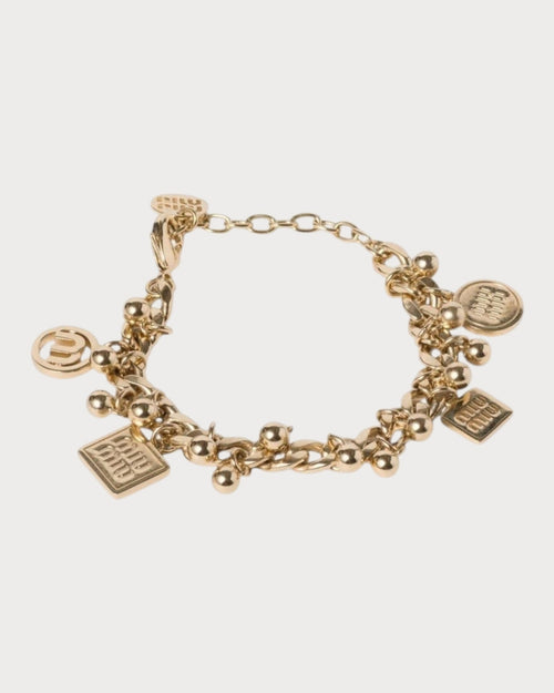 MIU MIU Metal Bracelet | 繆繆 手鏈 (金色) - LONDONKELLY 英國名牌代購