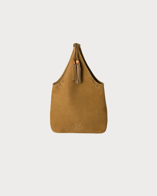MIU MIU Suede Handbag with Tassels Medium | 繆繆 手袋 (多色) - LondonKelly 英國名牌代購