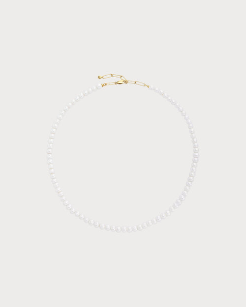 MONICA VINADER Nomade 18ct Yellow Gold Vermeil And Pearl Necklace | 珍珠颈链 (金色) - LondonKelly 英国名牌代购