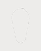 PERSEE White Gold and Diamond 7 - Stone Danae Necklace | 白金钻石七颗石颈链 (白金款) - LondonKelly 英国名牌代购
