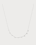 PERSEE White Gold and Diamond Danae Necklace | 白金钻石颈链 (白金款) - LondonKelly 英国名牌代购