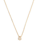PERSEE Yellow Gold and Diamond Floating Necklace | 黃金鑽石懸浮項鍊 (黃金) - LondonKelly 英國名牌代購