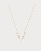 PERSEE Yellow Gold and Diamond Triangle Tennis Necklace | 黄金钻石三角网球项链 (黄金) - LondonKelly 英国名牌代购