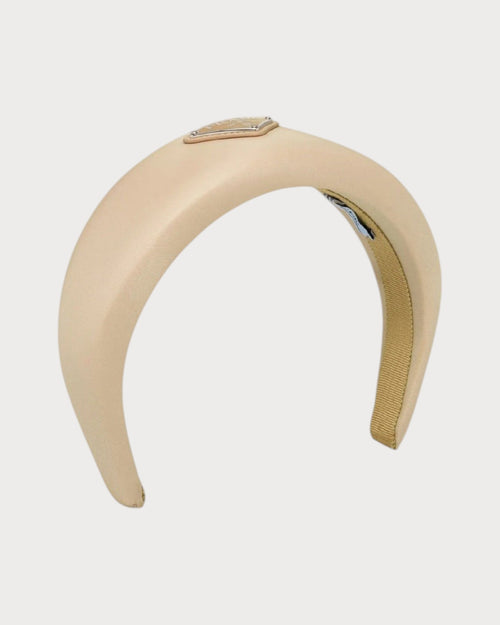 PRADA Re-Nylon Headband | 普拉达 头饰 (Beige)