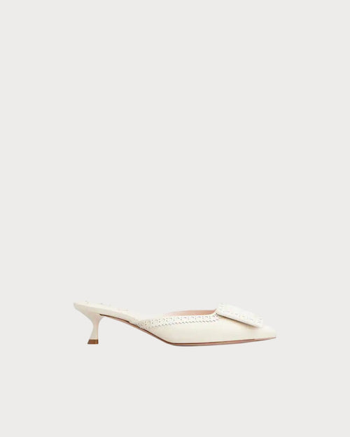 ROGER VIVIER Viv' in The City Mules in Suede | RV 麂皮穆勒鞋 (多色) - LondonKelly 英國名牌代購
