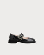 ROGER VIVIER Viv' Rangers Mary Janes in Leather | RV 皮革材質瑪麗珍鞋 (黑色) - LondonKelly 英國名牌代購