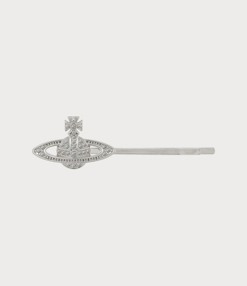 VIVIENNE WESTWOOD Mini Bas Relief Bobby Pin | 西太后 发夹 (多色) - LONDONKELLY 英国名牌代购