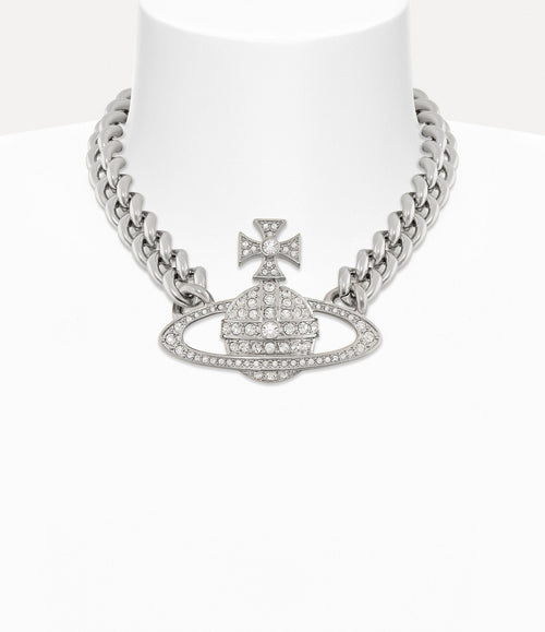 VIVIENNE WESTWOOD Neysa Chain Necklace | 西太后 頸鏈 (銀色) - LondonKelly 英國名牌代購