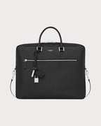 YSL SAINT LAURENT Men's Sac De Jour Large Briefcase | 圣罗兰 男仕公事包 (黑色) - LONDONKELLY 英国名牌代购