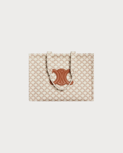 CELINE Textile Large Cabas Thais | 賽琳 手提袋 (大碼/白色)