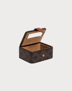 CELINE Triomphe Canvas Small Jewels Case | 賽琳 首飾盒 (啡色)