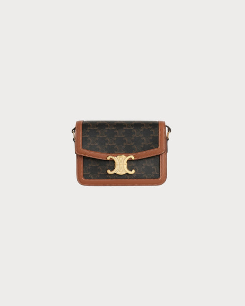 CELINE Teen Triomphe Bag | 赛琳 手袋 (Tan)