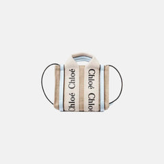 CHLOE Woody Nano Tote Bag | 蔻依 手提袋 (迷你/Light Blue)