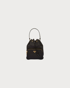 PRADA Duet Re-Nylon Bucket Bag | 普拉達 水桶袋 (Black)