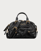 CHRISTIAN DIOR Small Grand Tour Bowling Bag | Dior Handbag (Small/Black)