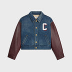 CELINE Paris Jacket in Dark Union Wash Denim Dark Union Wash | 賽琳 牛仔外套 (藍色)