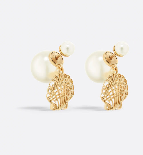 CHRISTIAN DIOR Dior Tribales Earrings | Dior earrings (gold) 