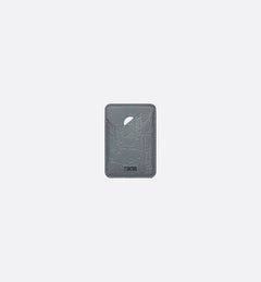 CHRISTIAN DIOR Men's Saddle Magnetic Card Holder | Dior Men's Magnetic Card Holder (Multicolor) 
