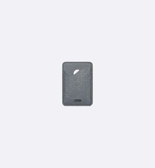 CHRISTIAN DIOR Men's Saddle Magnetic Card Holder | Dior Men's Magnetic Card Holder (Multicolor) 