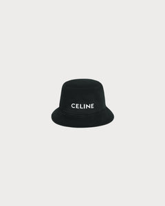 CELINE Men's Bucket Hat | 賽琳 男仕漁夫帽 (黑色)