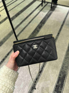 CHANEL Classic Vanity Case | 香奈兒 經典化妝盒袋 (黑色)