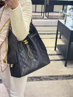 CHANEL 25S AS5311 Hobo Bag | Chanel Handbag (Medium/Black)