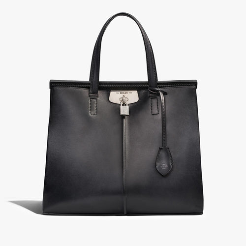 BERLUTI Luti 38 Leather Tote Bag | 伯魯提 男仕手袋 (黑色)