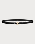 CELINE 18MM Triomphe Belt with Strass Taurillon Leather(Small/Many)