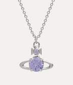 VIVIENNE WESTWOOD Reina Large Pendant Necklace | 西太后 頸鏈 (紫色)